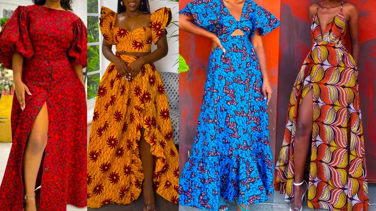 Ankara Maxi Dress