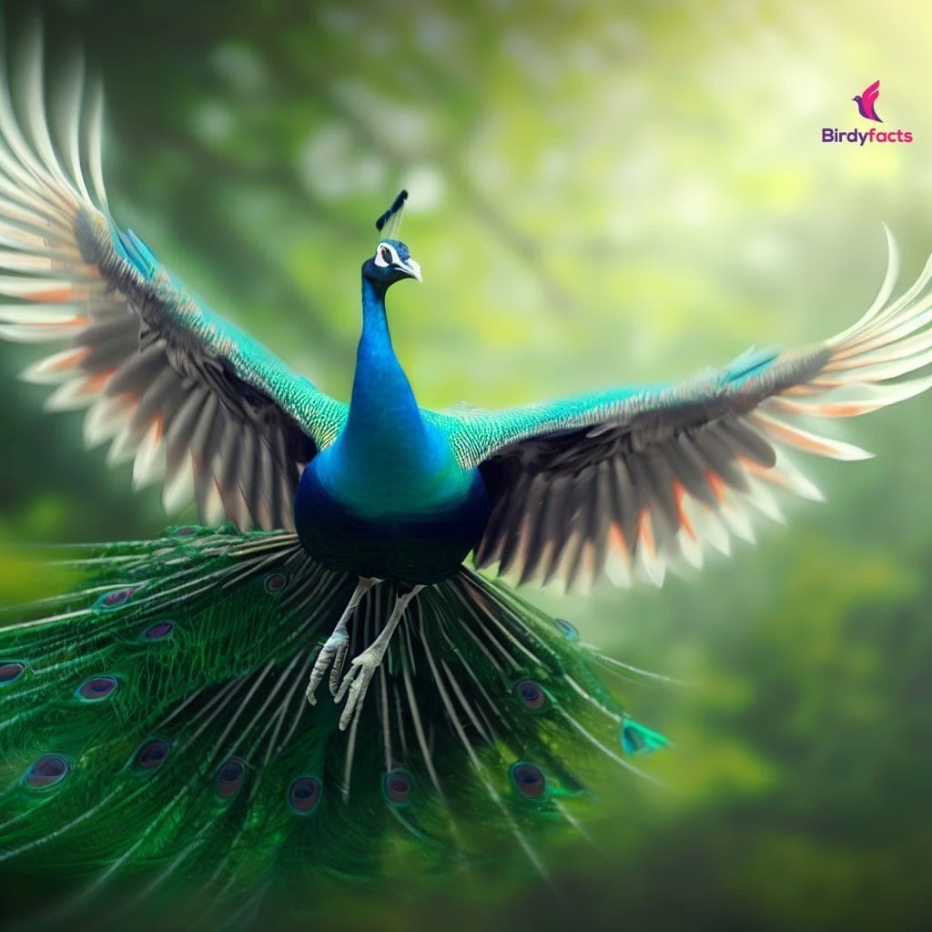 can peacocks fly