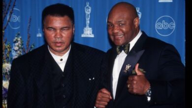 did george foreman beat ali